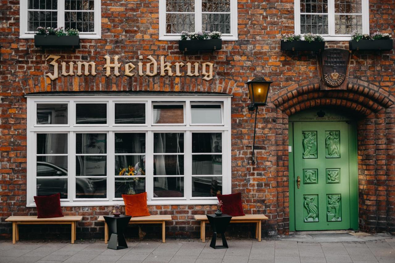 Hotel Zum Heidkrug & Cafe Lil Lüneburg Dış mekan fotoğraf