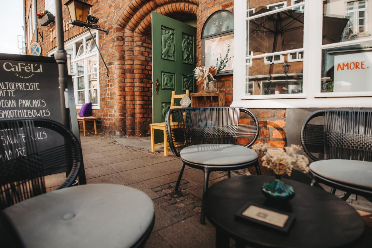 Hotel Zum Heidkrug & Cafe Lil Lüneburg Dış mekan fotoğraf